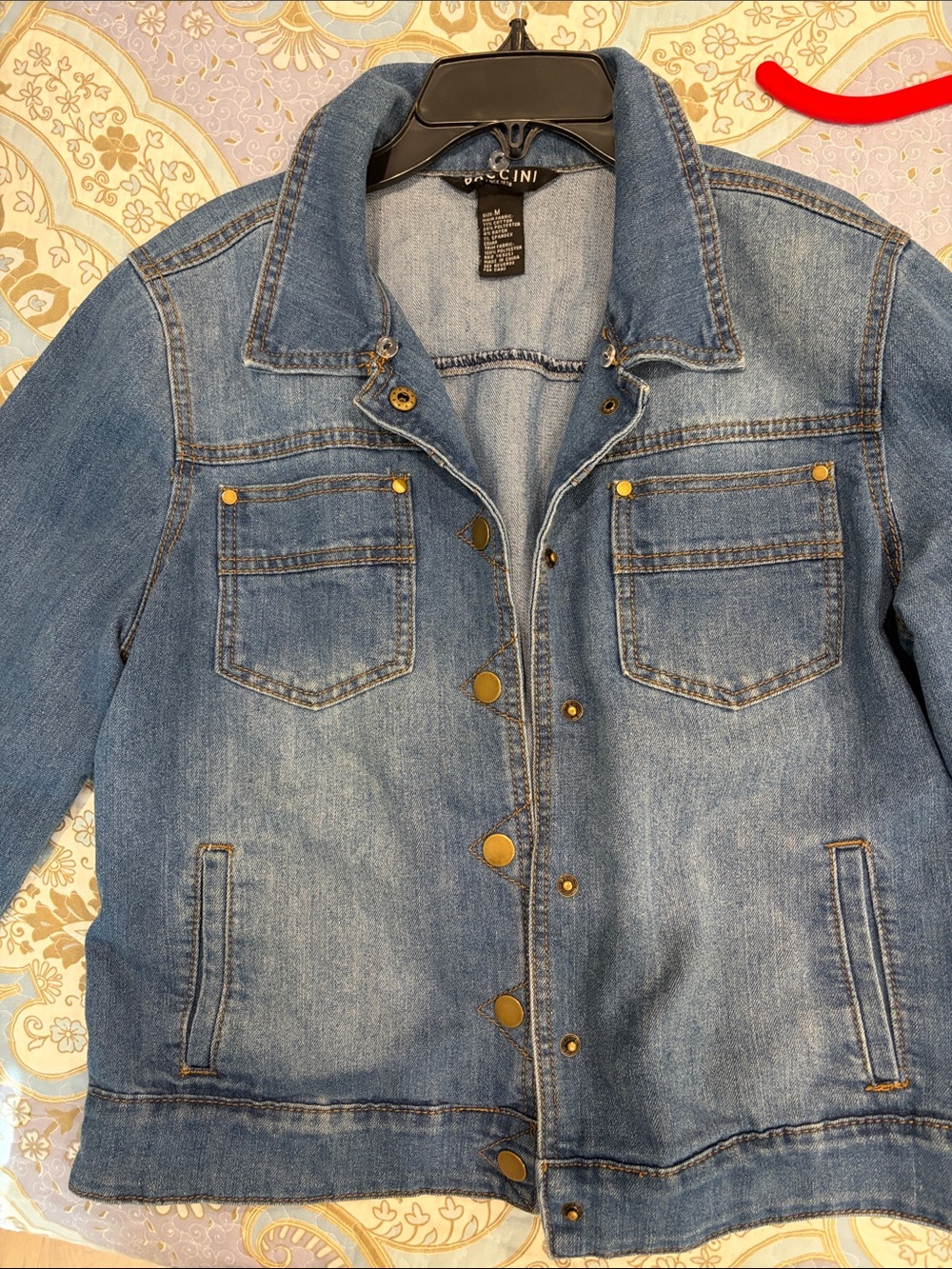 Women’s Baccini BrandClassic Denim Jacket - medium blue
